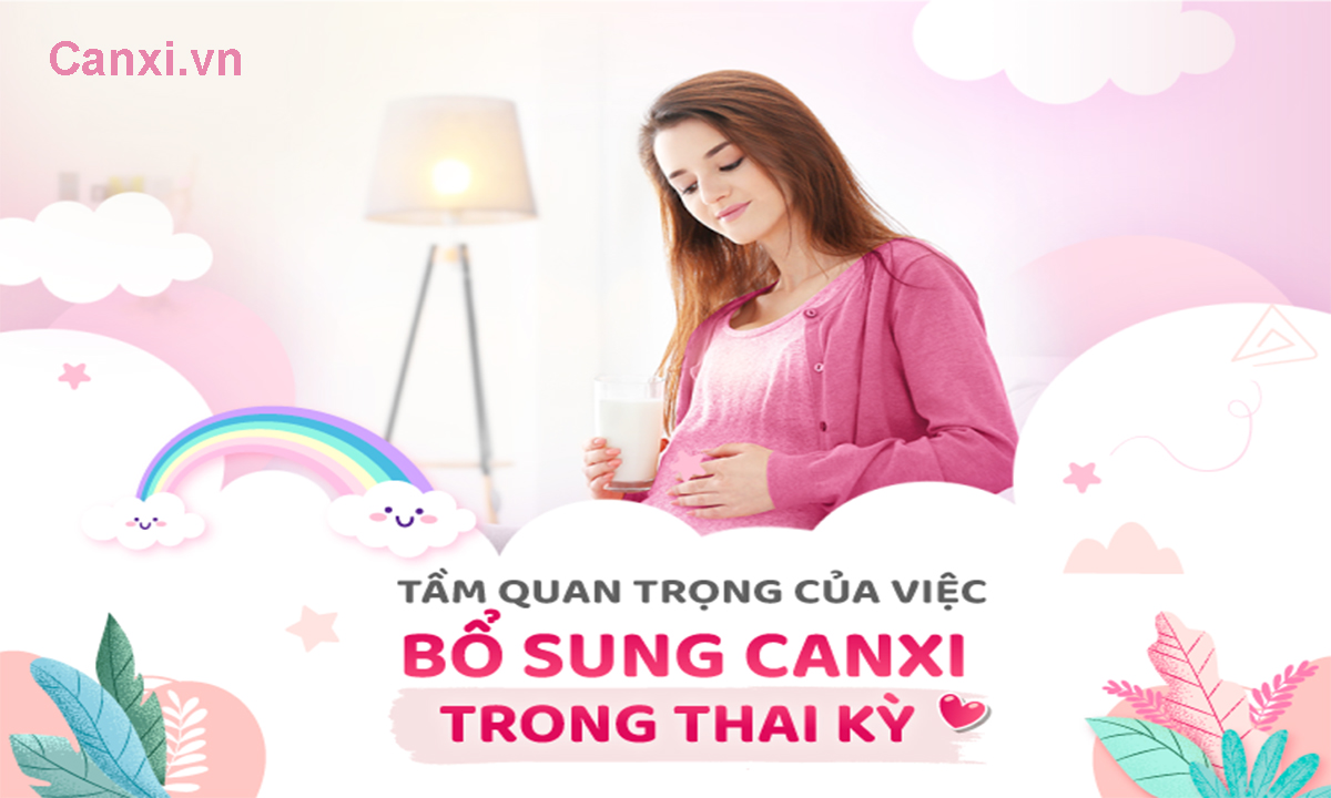 Lợi ích của canxi cho bà bầu và thai nhi