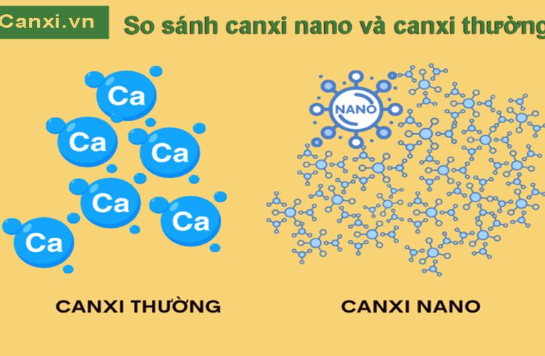 So sánh canxi nano và canxi thường: Nên chọn loại nào?