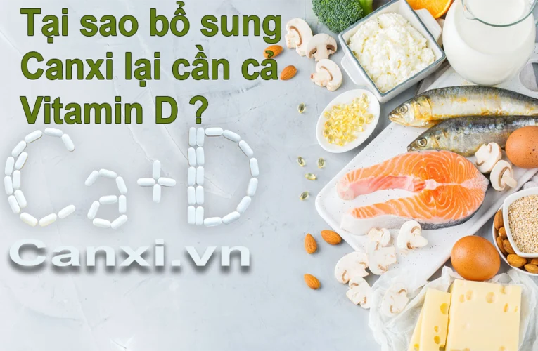 Tại sao bổ sung Canxi lại cần cả Vitamin D