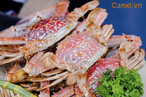 Tôm, cua, ghẹ giàu canxi