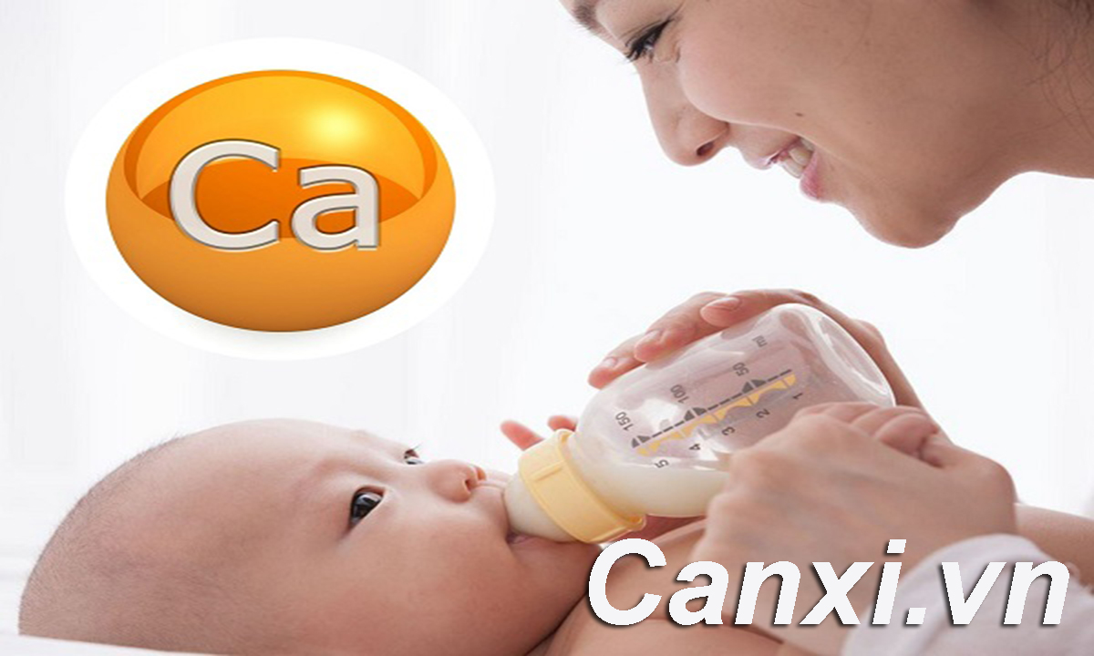 Canxi cho bé