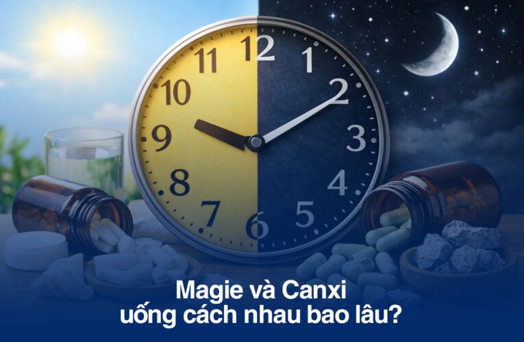 Magie và canxi uống cách nhau bao lâu để hấp thu tốt nhất?