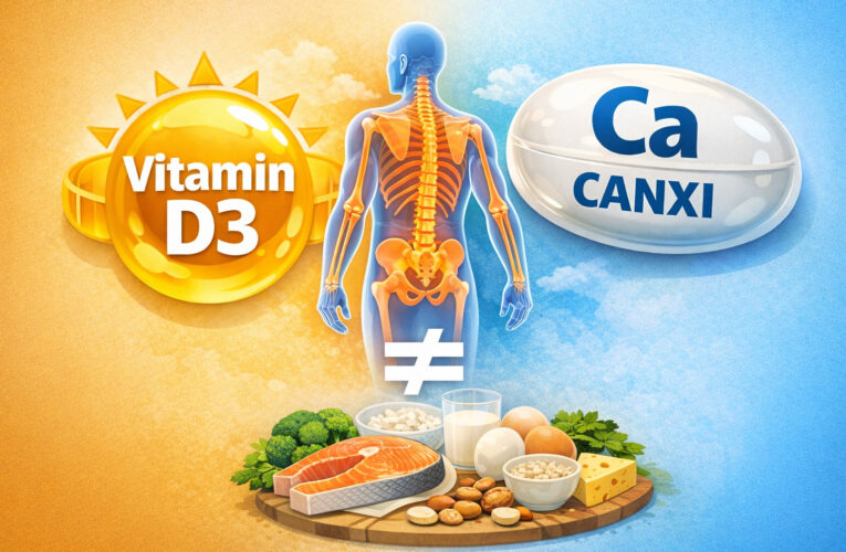 Vitamin D3 có phải là canxi không? Phân tích khoa học đầy đủ, chính xác